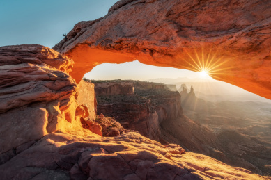 美国亚利桑那州梅萨拱门