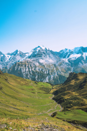 瑞士最高峰阿尔卑斯山少女峰