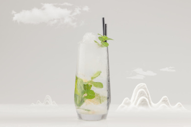 酒吧里的鸡尾酒