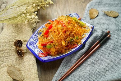 泡馍馆菜品老醋蛰头