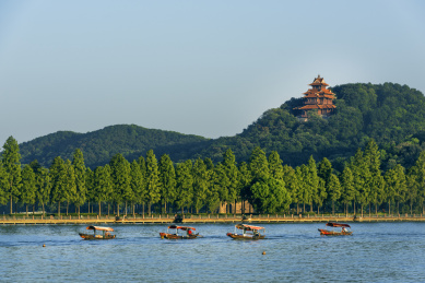 中国湖北武汉东湖磨山楚城楚天台