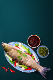 麻辣鱼水煮鱼烹饪食材备料