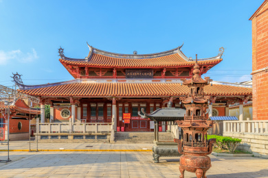 泉州市开元寺建筑风光