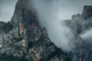 中国甘肃甘南扎尕那的风光