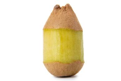 削皮猕猴桃白底