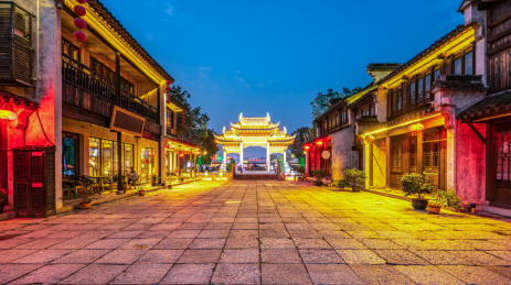 无锡荡口古镇古建筑景观