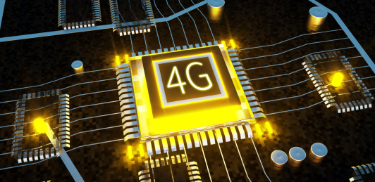 电路4G板科幻概念图
