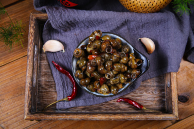 秘制香辣炒螺丝