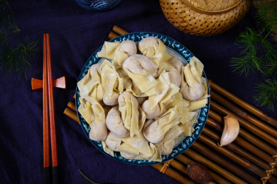 传统小吃新鲜生抄手