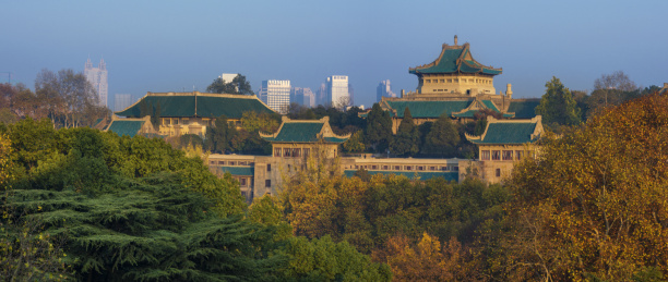 中国湖北武汉武汉大学樱园楼顶图书馆