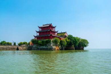 巢湖中庙风光