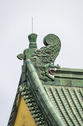 古建筑坡屋顶脊兽