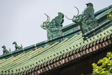 古建筑坡屋顶脊兽