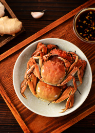 清蒸大闸蟹