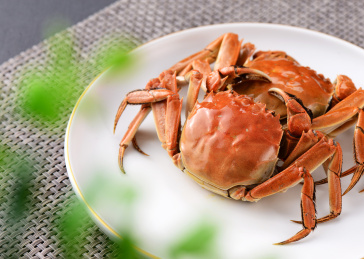 清蒸大闸蟹
