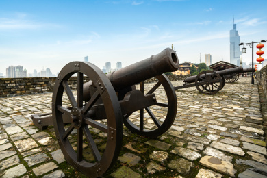 南京明城墙古炮台