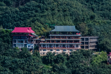 中国云南省景洪市告庄园林别墅古建筑