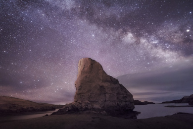 青藏高原水雅丹地貌