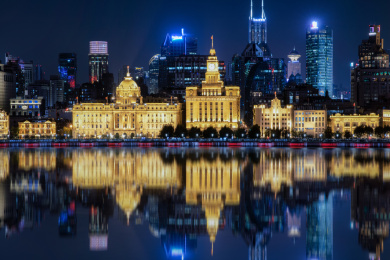 上海浦西外滩万国建筑群