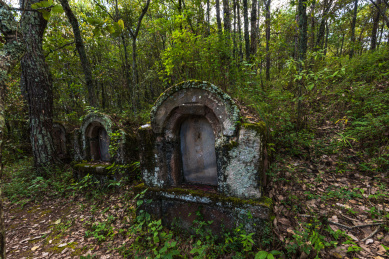 中国云南大理巍宝山道士墓