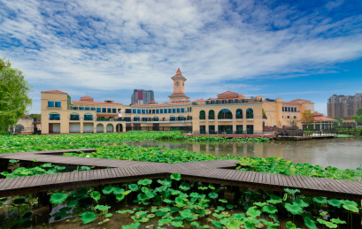 中国上海市奉贤区四季生态园