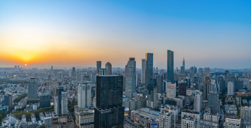 南京城市全景高清图片