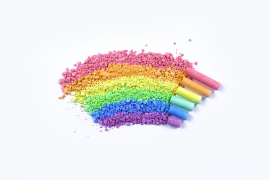 彩虹粉笔