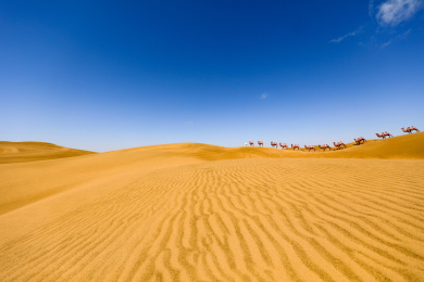 中国内蒙古腾格里沙漠