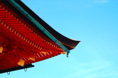 日本建筑装饰伏见稻荷大社
