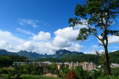 中国云南师宗五龙南丹山