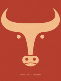 牛卡通形象设计，2021年—生肖牛年