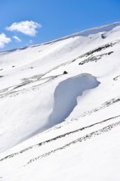 中国吉林延边长白山西坡雪景