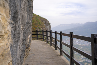 恩施大峡谷绝壁栈道