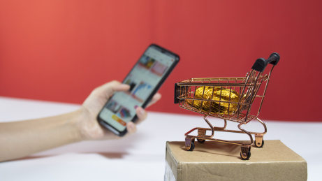 网购购物节网上买东西