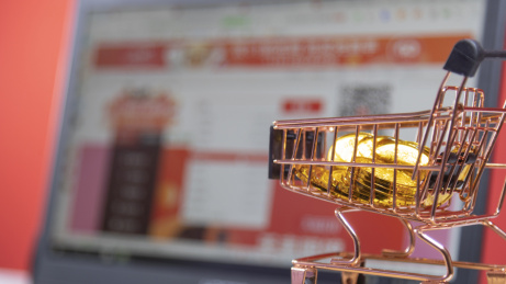 网购购物节网上买东西