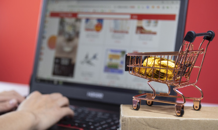 网购购物节网上买东西