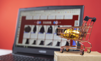 网购购物节网上买东西