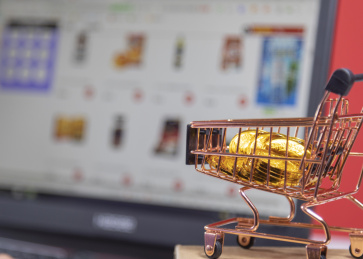 网购购物节网上买东西