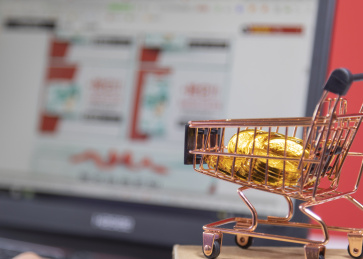 网购购物节网上买东西