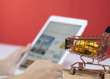 网购购物节网上买东西