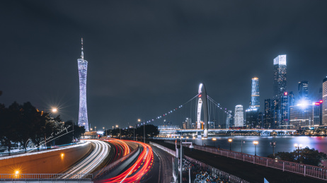 中国广东广州琶醍夜色