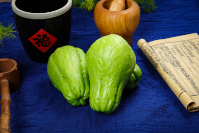新鲜有机蔬菜佛手瓜