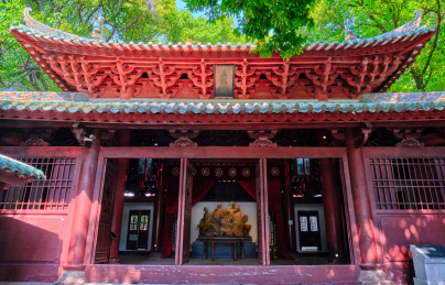 中国广州五仙观旅游景区古建筑