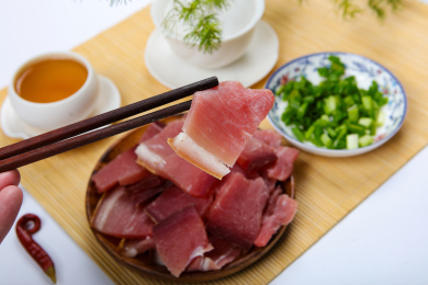 腌制腊味美食火腿腌肉