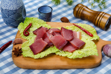 腌制腊味美食火腿腌肉