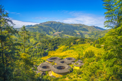 中国福建漳州南靖土楼