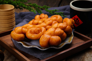 奶香酥脆的甜麻花