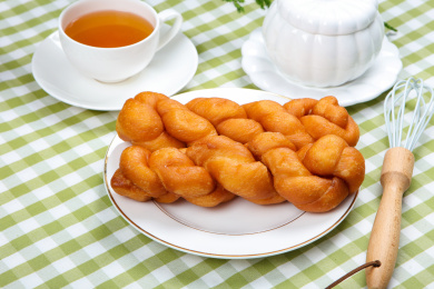 奶香酥脆的甜麻花