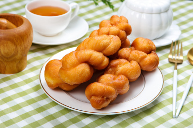 奶香酥脆的甜麻花