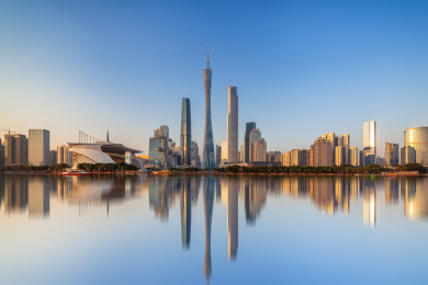 中国广东省广州市珠江新城CBD